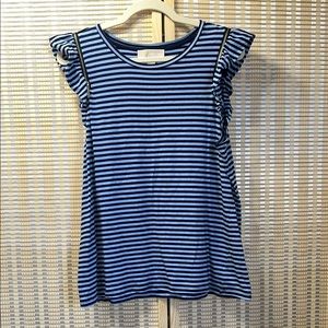 Michael Kors flutter sleeve blouse
